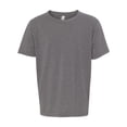 thumbnail image 1 of Next Level Youth CVC Short Sleeve Crew, L, Dark Heather Grey, L, 1 of 2