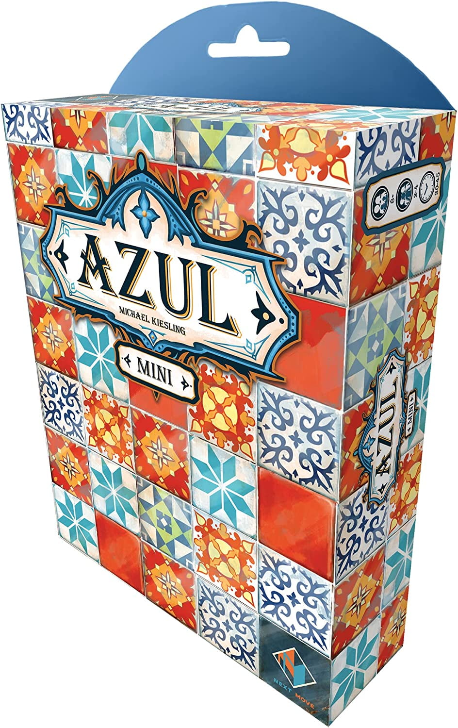 Azul Mini Portable Colorful Tile-Placement Strategy Game