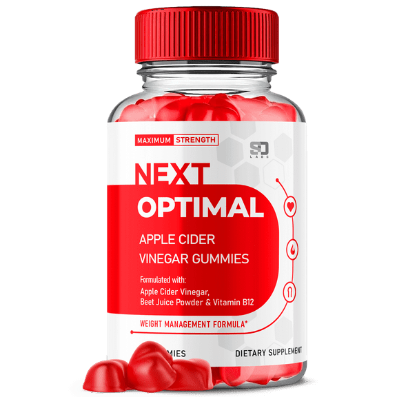 Next Optimal ACV Gummies Advanced Apple Cider Vinegar Supplement 60 Gummies
