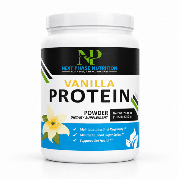 Next Phase Vanilla Grass-Fed Whey Protein Powder