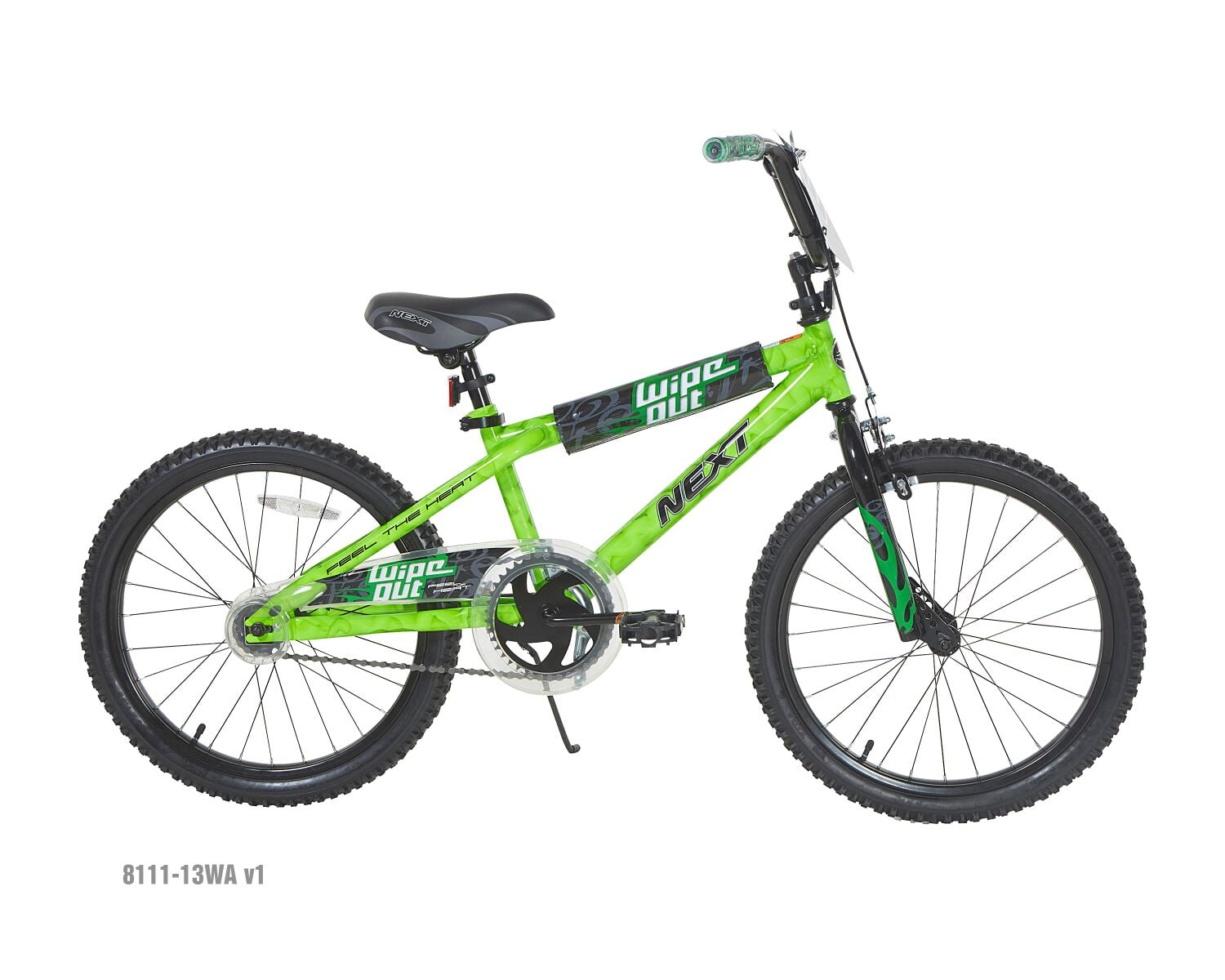 Next Freestyle Youth 20'' BMX Bike with Frame and Brakes, Green