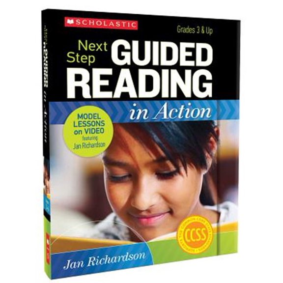Pre-Owned Next Step Guided Reading in Action: Grades 3 & Up [With CDROM and DVD] (Hardcover) 0545397065 9780545397063