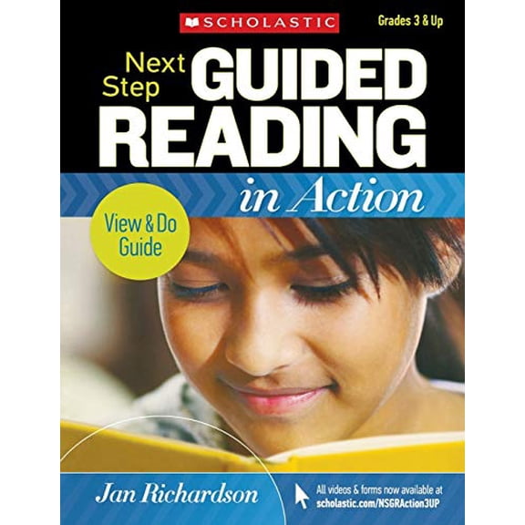 Pre-Owned Next Step Guided Reading in Action: Grades 3 & Up [With CDROM and DVD] (Hardcover) 0545397065 9780545397063