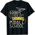 thumbnail image 1 of Next Stop Middle School Elementary School Graduate T-Shirt, 1 of 6