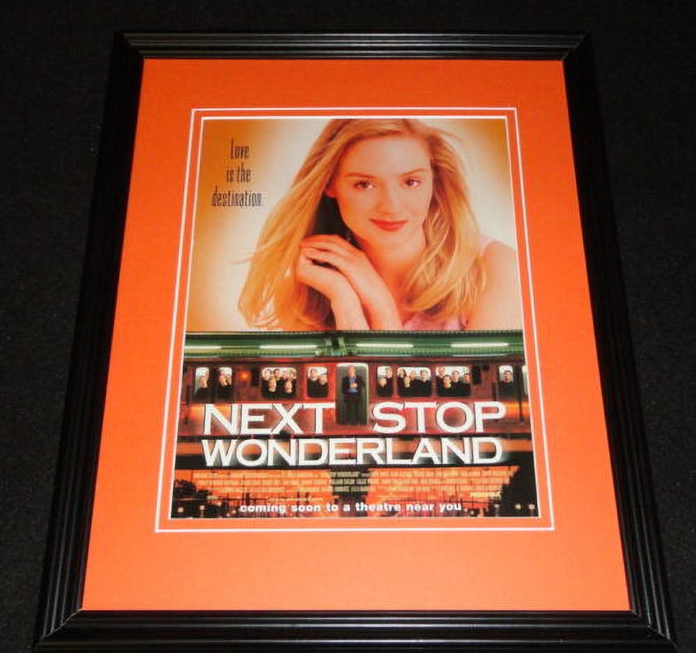 Next Stop Wonderland 1998 Framed 11x14 ORIGINAL Advertisement Hope ...