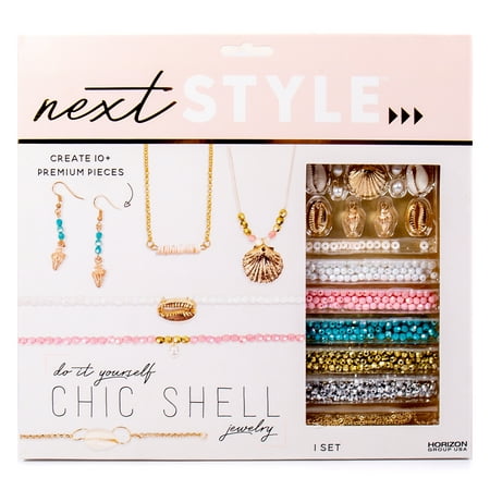 Next Style D.I.Y. Chic Shell Metal Jewelry, Create 10 Premium Jewelry Pieces