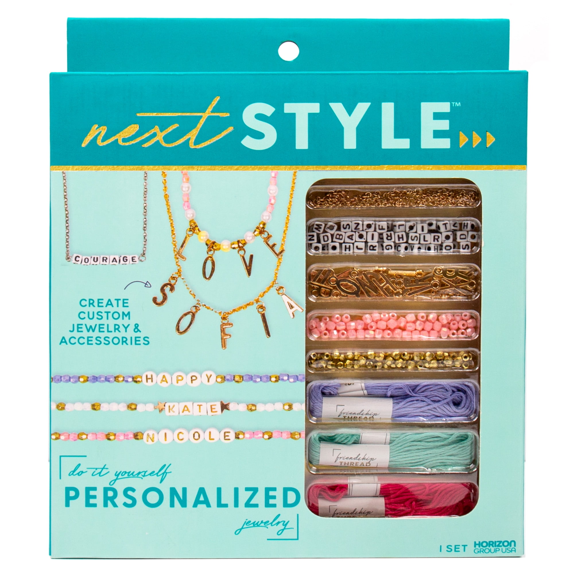Next Style Do It Yourself Personalized Jewelry Set