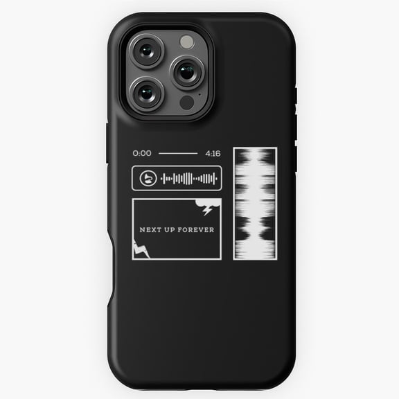 Next Up Forever Audio Spotify Code Phone Case for iPhone 16 15 14 13 12 11 Pro Max