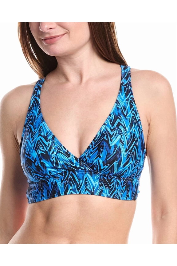 womens 25 Min. Sport Bra, 38B/C, Navy