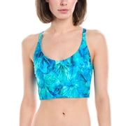 Next womens Connected Meet & Greet Crop Bikini Top, s, Blue