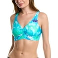 thumbnail image 1 of Next womens  Core Restore Longline Triangle Top, 36D, Blue, 1 of 3