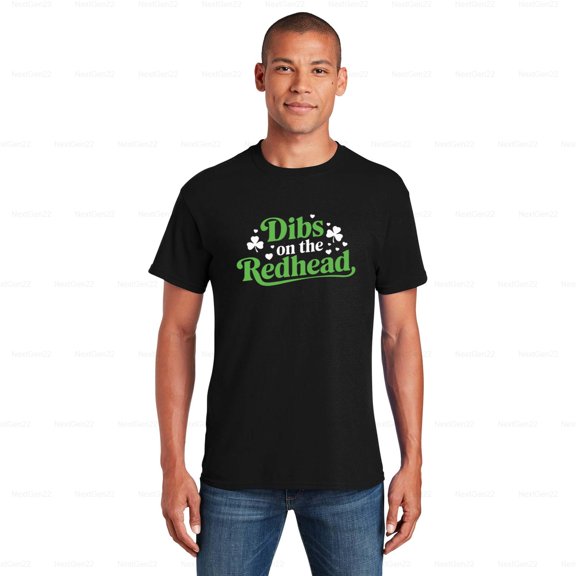 NextGen22 Dibs on the Redhead Funny Irish St. Patrick's Day Holiday T-Shirt, SW, Hoodie, for Unisex, up to size 5XL.