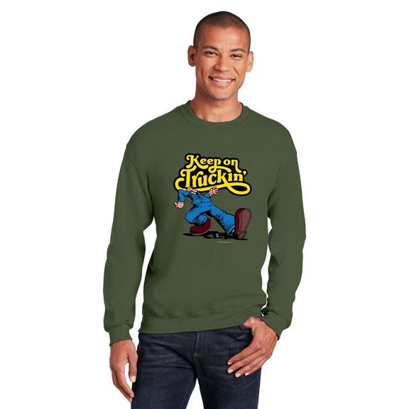 NextGen23 Funny Keep On Truckin' Cool Parody Graphic Design T-Shirt, SW, Hoodie, for Unisex, up to size 5XL.