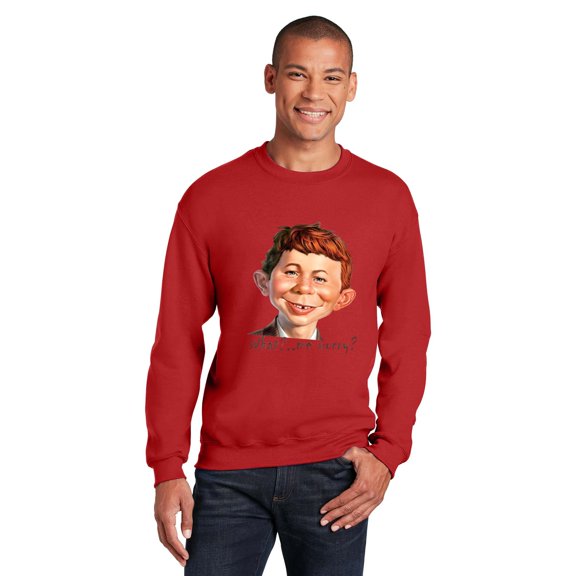 NextGen25 MAD Alfred E. Neuman What Me Worry Magazine Mascot Design Art T-Shirt, SW, Hoodie, for Unisex, up to size 5XL.