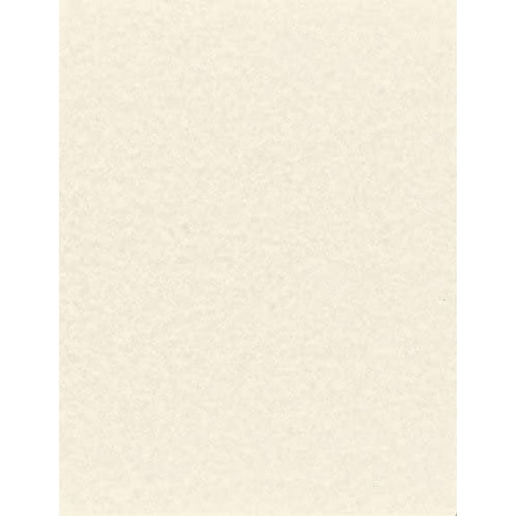 NextParch 8-1/2" x 11" Letter Size 65 lb. Parchment Cover Card Stock New White