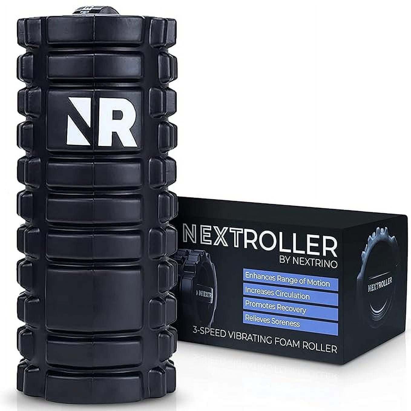 NextRoller 3-Speed Vibrating Foam Roller - High Intensity