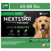 NextStar Fleas & Tick Topical Prevention for Large Dogs 45-88 lbs, 3 Month Supply