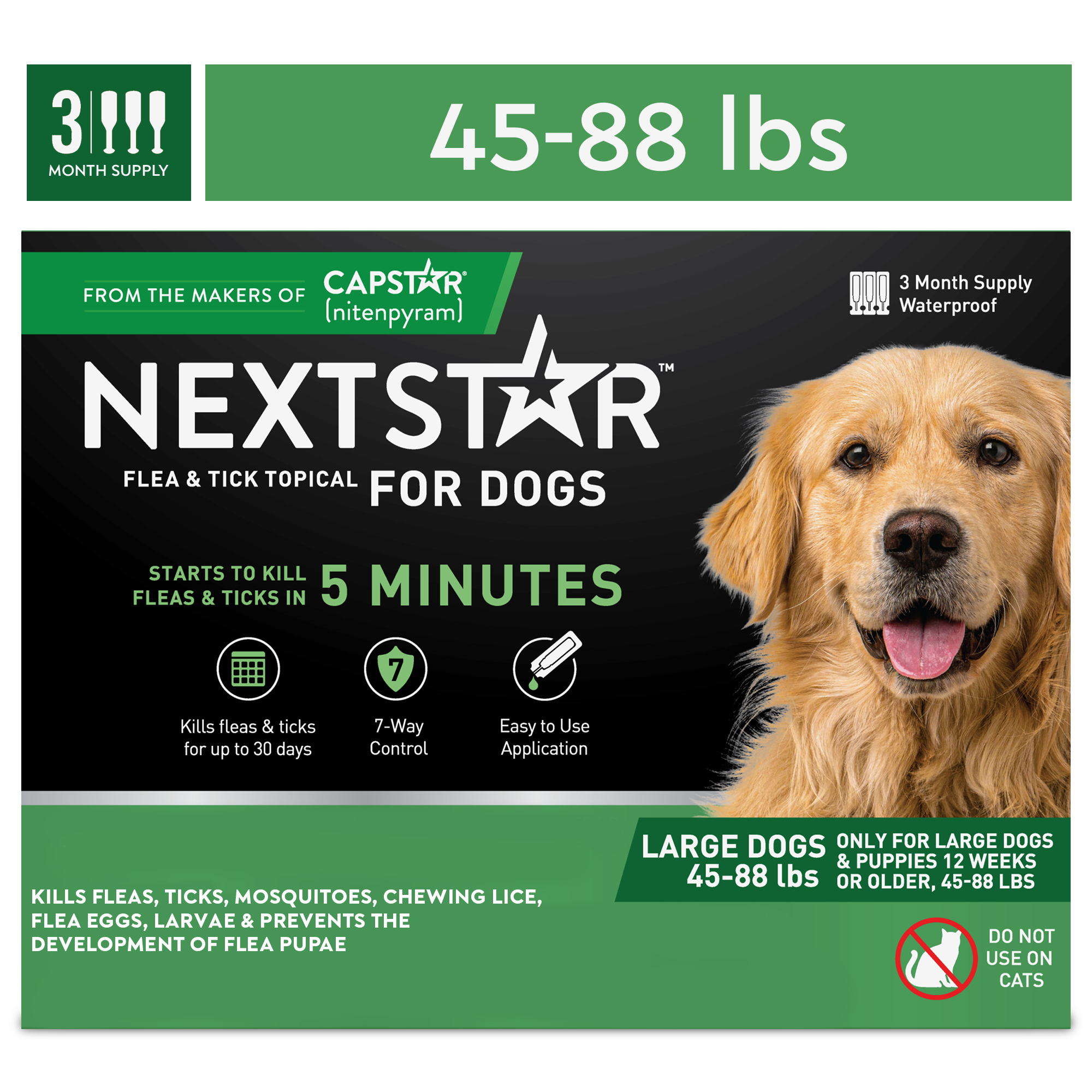 3 month flea control discount