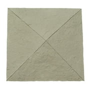 NextStone  Faux Polyurethane Stone Column Wrap Cap - Gray
