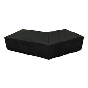 NextStone Faux Polyurethane Stone Sandstone Ledger Outside Corner - Onyx