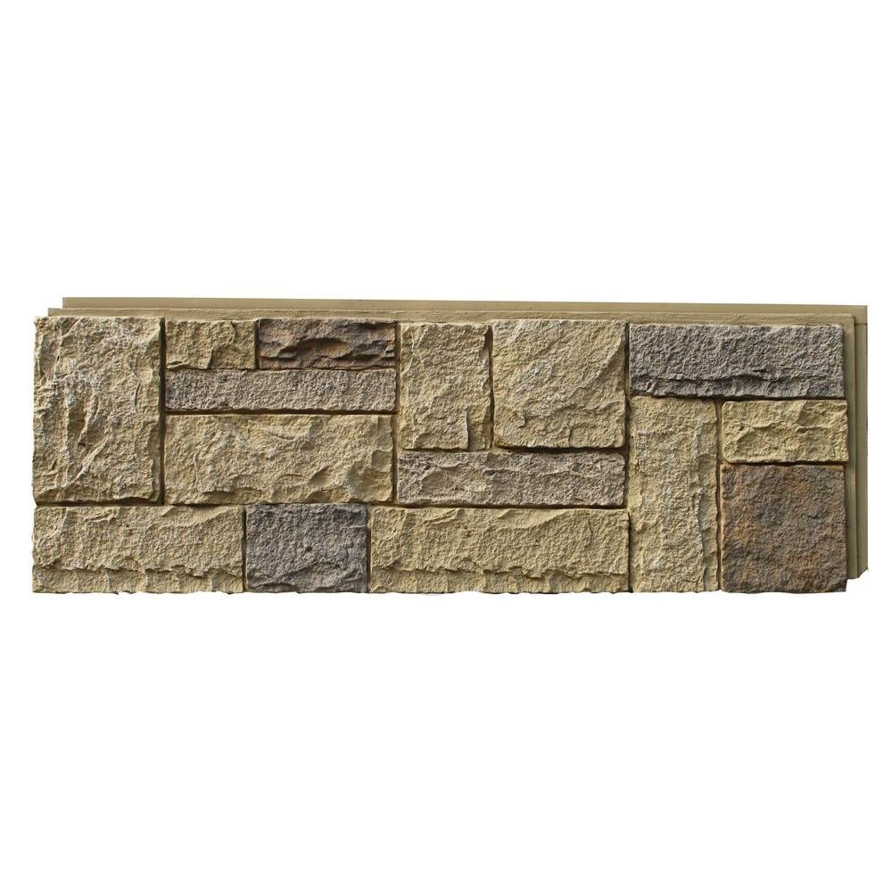 NextStone Polyurethane Faux Stone Siding Panel- Castle Rock Windsor ...