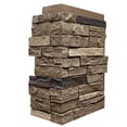 thumbnail image 1 of NextStone Polyurethane Faux Stone Outside Corner - Slatestone Large Brunswick Brown, 1 of 1