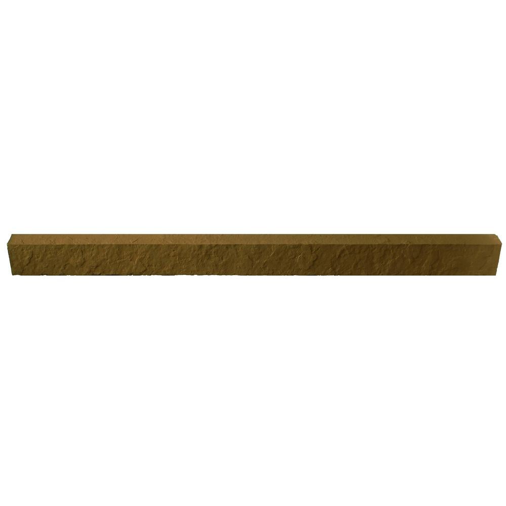 NextStone Polyurethane Faux Stone Sandstone Trim - Brown