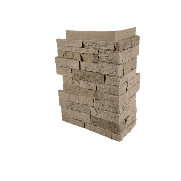 NextStone Polyurethane Faux Stone Siding, 43", 4 Count