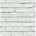 thumbnail image 1 of NextWall Arthouse Faux Brick Peel and Stick Wallpaper - 20.5 in. W x 18 ft. L, 1 of 8