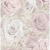 NextWall Arthouse Reverie Peel and Stick Wallpaper 20.5 in. W x 18 ft. L - Light Pink