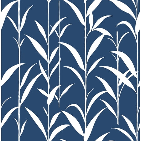 NextWall Bamboo Leaves Peel and Stick Wallpaper