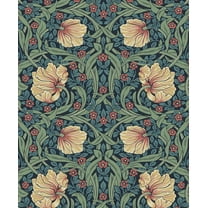 NextWall Bluestone & Clay Pimpernel Garden Peel and Stick Wallpaper