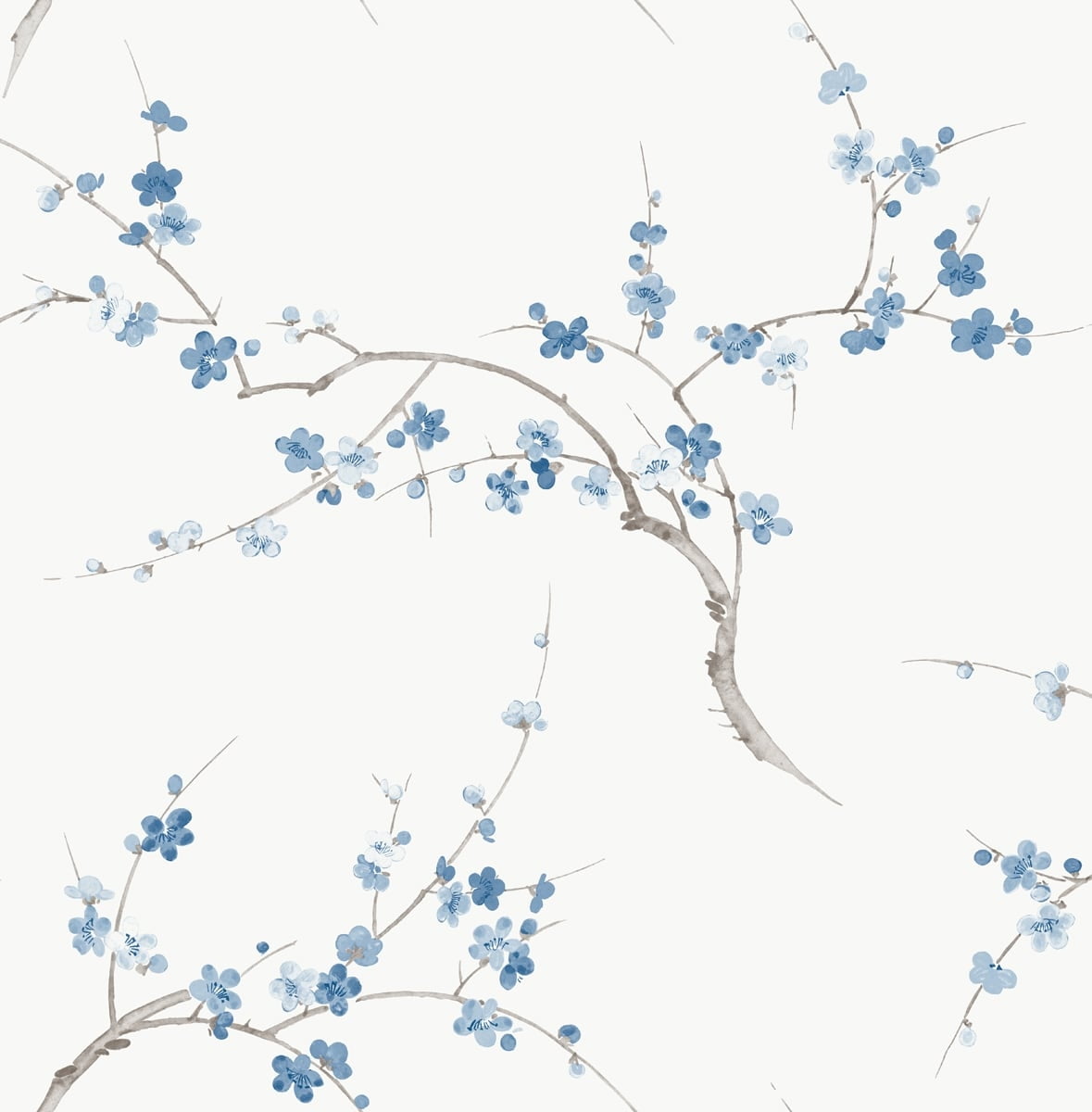 NextWall Cherry Blossom Floral Peel and Stick Wallpaper