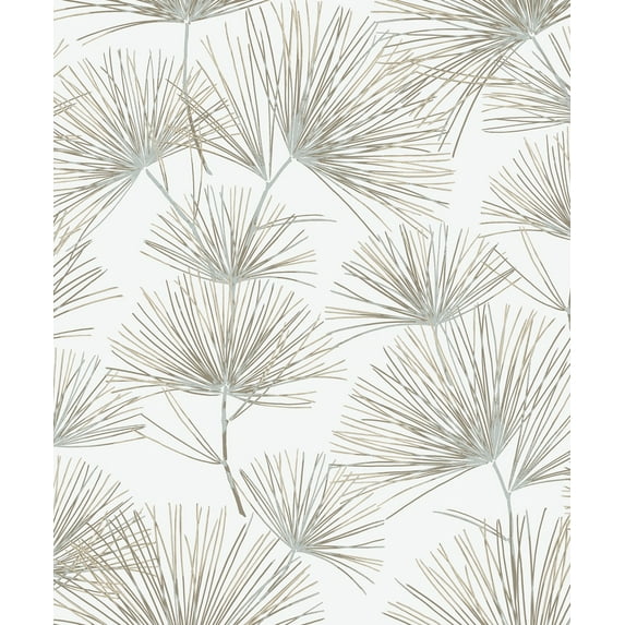 NextWall Cliffside Pine Needle Peel and Stick Wallpaper - 20.9 in. W. x 18 ft. L. Roll