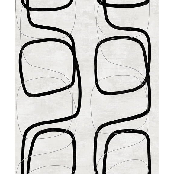 NextWall Contrast Forcella Geo Peel and Stick Wallpaper - 20.9 in. W x 18 ft. L Roll