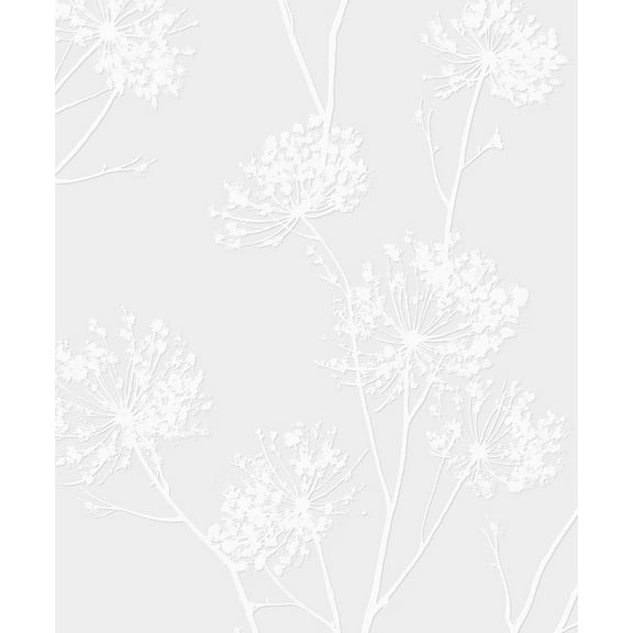 NextWall Dandelion Fields Paintable Peel and Stick Wallpaper