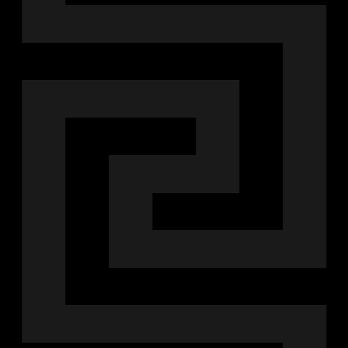 NextWall Dark Onyx Geometric Maze Peel and Stick Wallpaper - 20.9 in. W x 18 ft. L Roll
