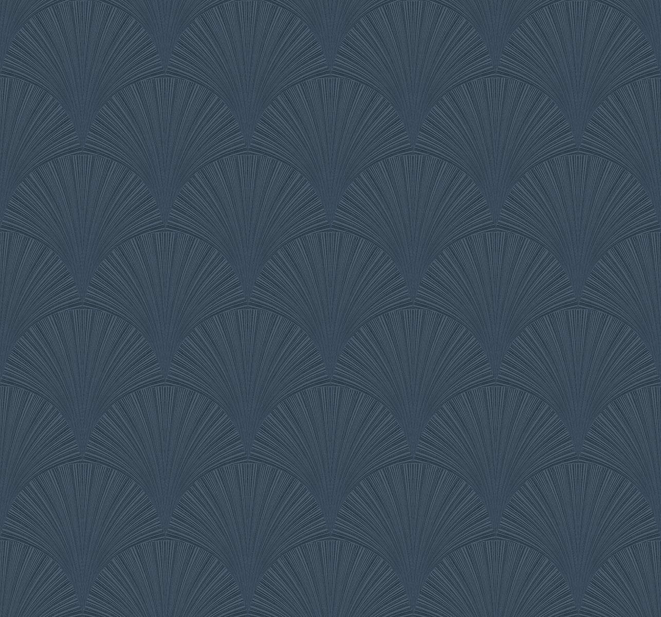 NextWall Denim Blue Arches Peel and Stick Wallpaper