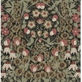 thumbnail image 1 of NextWall Ebony & Red Clay Tulip Garden Peel and Stick Wallpaper, 1 of 12