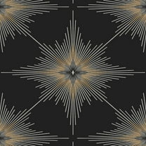 NextWall Ebony Stellar Geo Peel and Stick Wallpaper