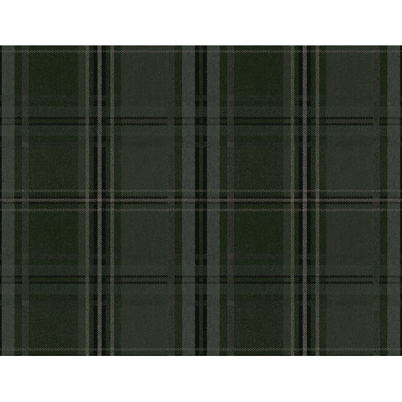 NextWall Evergreen Classic Plaid Peel and Stick Wallpaper