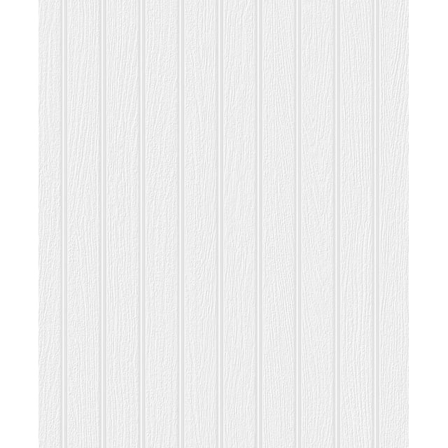 NextWall Faux Beadboard Paintable Peel and Stick Wallpaper 20.9 in. W