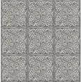 thumbnail image 1 of NextWall Faux Embossed Tile Peel and Stick Wallpaper, 1 of 7