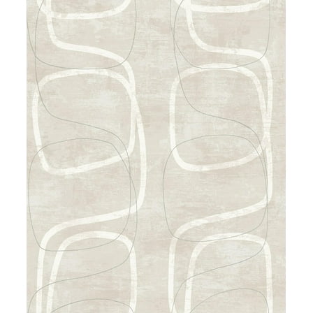 NextWall Forcella Geo Peel and Stick Wallpaper (Neutral)