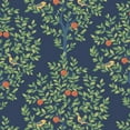 thumbnail image 1 of NextWall  Fruit Tree Peel and Stick Wallpaper 20.9 in. W x 18 ft. L - Navy Blue & Greenery, 1 of 8