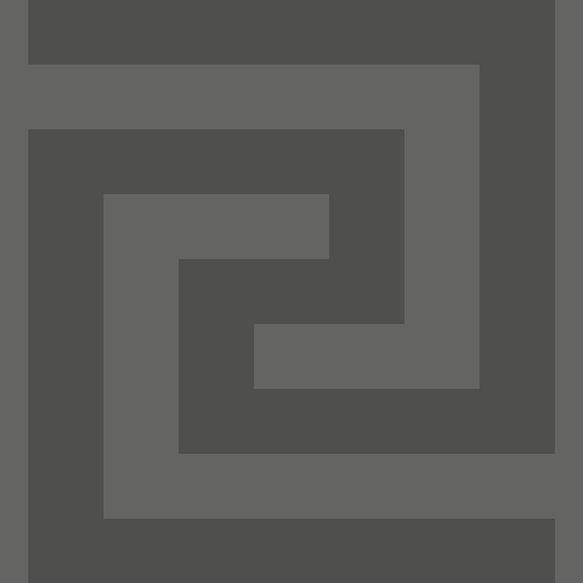 NextWall Graphite Geometric Maze Peel and Stick Wallpaper - 20.9 in. W x 18 ft. L Roll