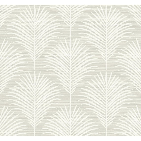 NextWall Grassland Palm Peel and Stick Wallpaper (Sea Salt)
