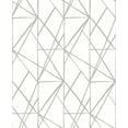 thumbnail image 1 of NextWall Harbor Grey Quartz Geo Peel and Stick Wallpaper, 1 of 9