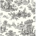 thumbnail image 1 of NextWall Inkwell Chateau Toile Peel and Stick Wallpaper, 1 of 8