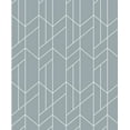 thumbnail image 1 of NextWall Light Blue Geometry Peel and Stick Wallpaper - 20.9 in. W. x 18 ft. L. Roll, 1 of 8